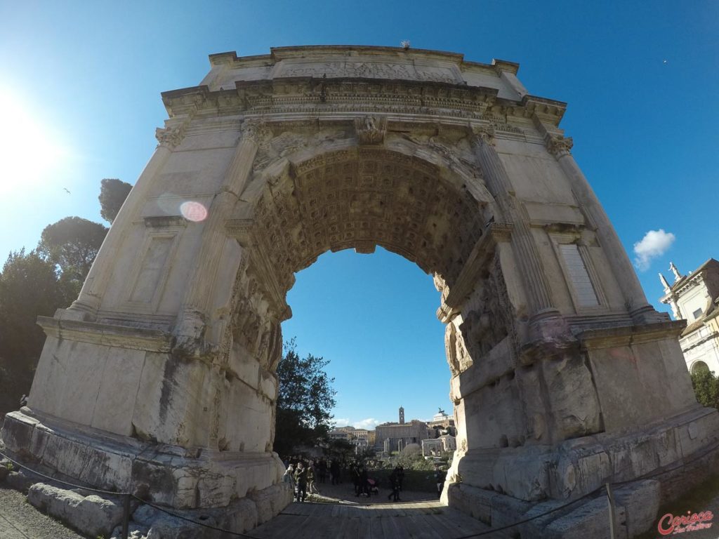 Arco de Tito Fórum Romano